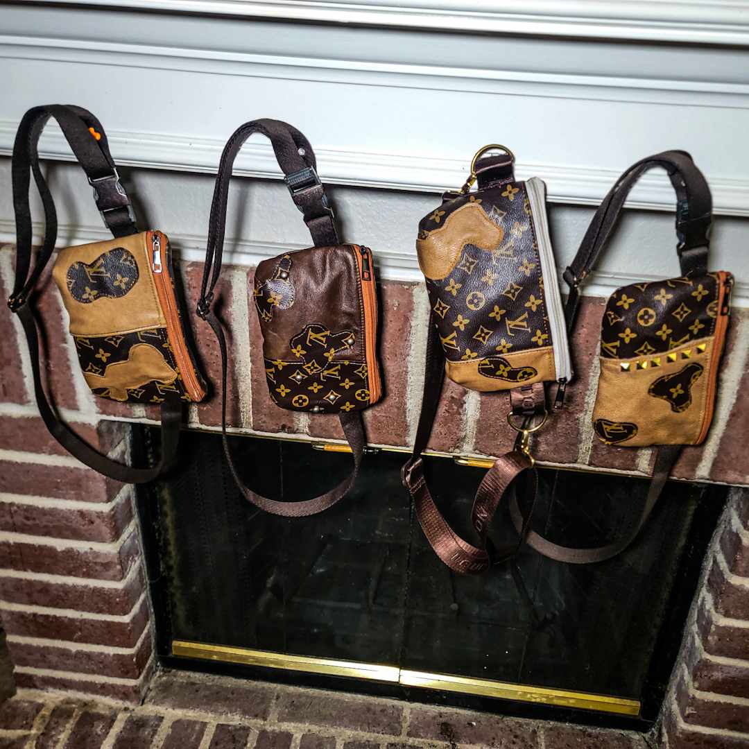 Upcycled Lv Bag