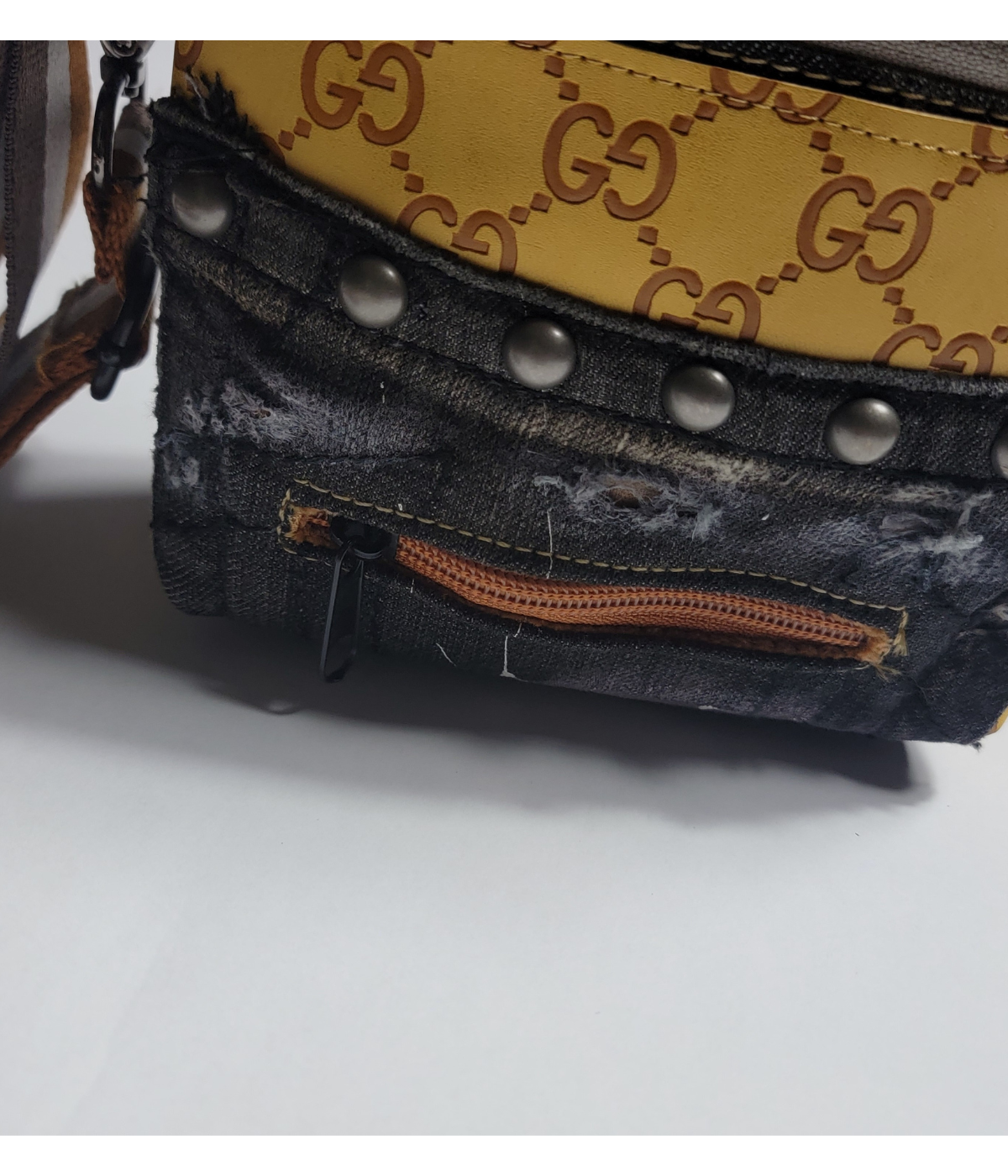 Upcycled Crossbody Gucci bag